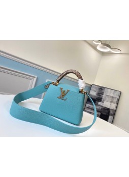 LV CAPUCINES MINI Vert d'Eau